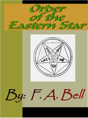 Order of eastern star ritual book pdf